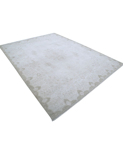 Serenity 7' 10" X 10' 1" Hand Knotted Wool Rug 7' 10" X 10' 1" (239 X 307) / Ivory / Wool