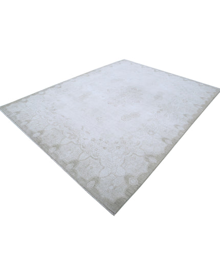 Serenity 7' 10" X 10' 1" Hand Knotted Wool Rug 7' 10" X 10' 1" (239 X 307) / Ivory / Wool