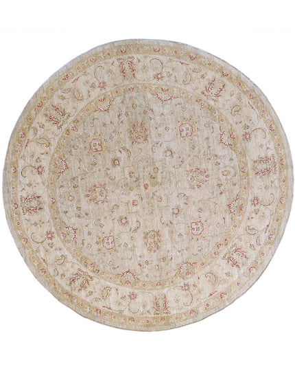 Serenity 8' 6" X 8' 10" Hand Knotted Wool Rug 8' 6" X 8' 10" (259 X 269) / Grey / Wool