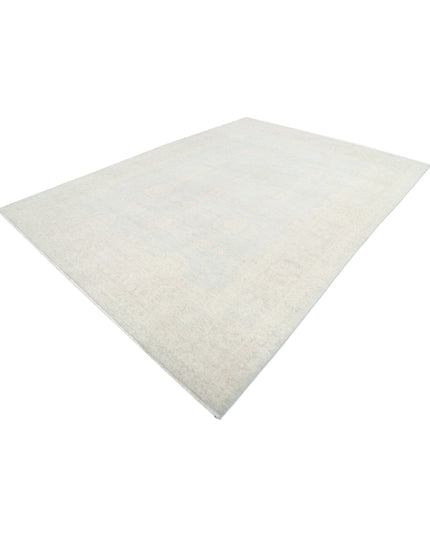 Serenity 9' 0" X 12' 2" Hand Knotted Wool Rug 9' 0" X 12' 2" (274 X 371) / Blue / Wool