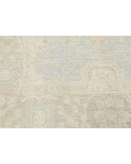 Serenity 9' 0" X 12' 2" Hand Knotted Wool Rug 9' 0" X 12' 2" (274 X 371) / Blue / Wool