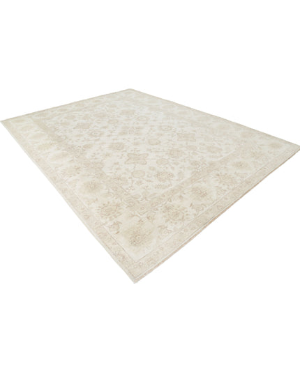 Serenity 9' 0" X 11' 10" Hand Knotted Wool Rug 9' 0" X 11' 10" (274 X 361) / Ivory / Wool