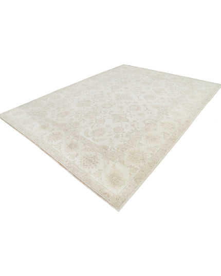 Serenity 9' 0" X 11' 10" Hand Knotted Wool Rug 9' 0" X 11' 10" (274 X 361) / Ivory / Wool