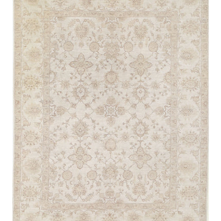 Serenity 9' 0" X 11' 10" Hand Knotted Wool Rug 9' 0" X 11' 10" (274 X 361) / Ivory / Wool