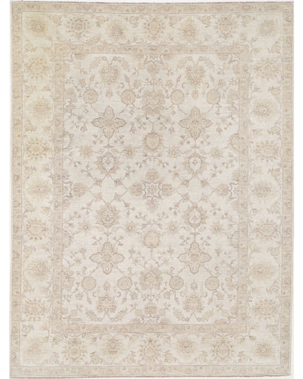 Serenity 9' 0" X 11' 10" Hand Knotted Wool Rug 9' 0" X 11' 10" (274 X 361) / Ivory / Wool