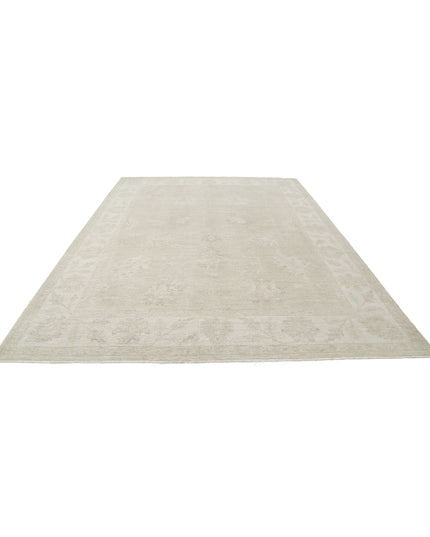 Serenity 9' 0" X 12' 0" Hand Knotted Wool Rug 9' 0" X 12' 0" (274 X 366) / Taupe / Wool