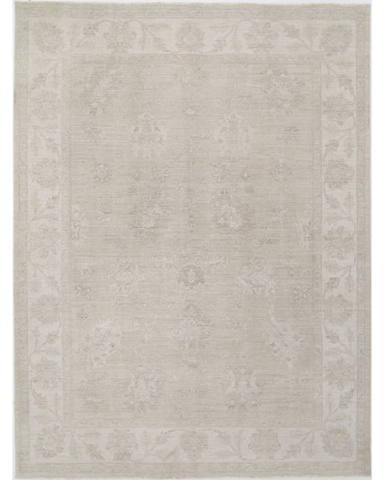 Serenity 9' 0" X 12' 0" Hand Knotted Wool Rug 9' 0" X 12' 0" (274 X 366) / Taupe / Wool
