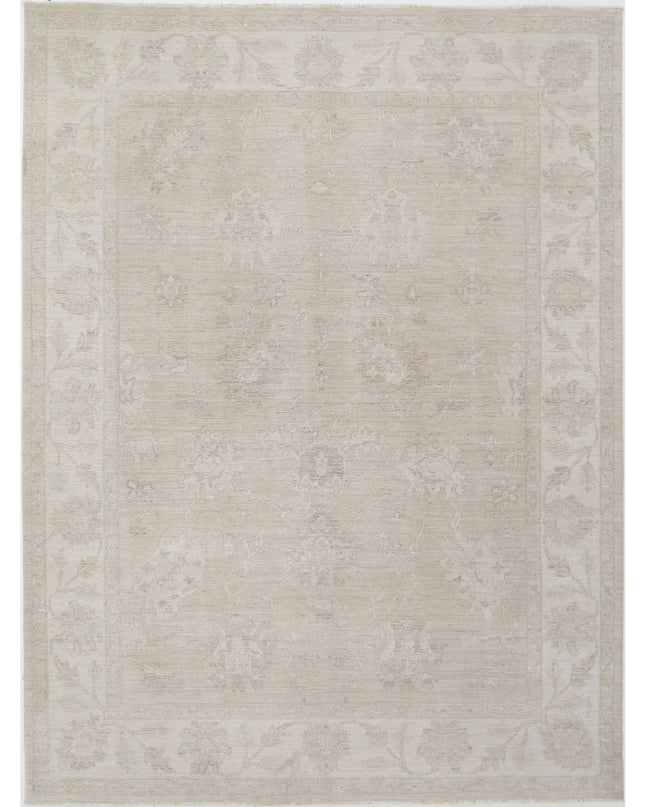 Serenity 9' 0" X 12' 0" Hand Knotted Wool Rug 9' 0" X 12' 0" (274 X 366) / Taupe / Wool