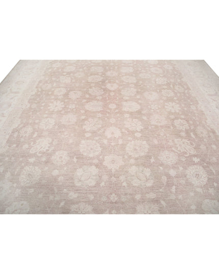 Serenity 11' 6" X 14' 6" Hand Knotted Wool Rug 11' 6" X 14' 6" (351 X 442) / Taupe / Wool