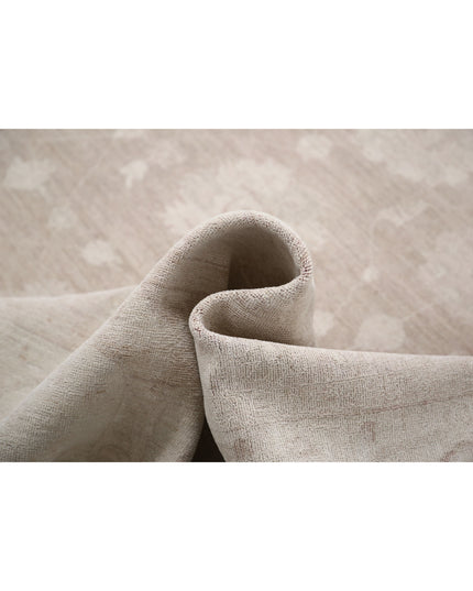 Serenity 11' 6" X 14' 6" Hand Knotted Wool Rug 11' 6" X 14' 6" (351 X 442) / Taupe / Wool