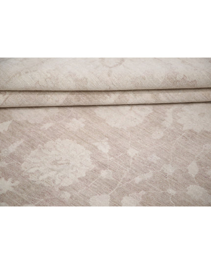 Serenity 11' 6" X 14' 6" Hand Knotted Wool Rug 11' 6" X 14' 6" (351 X 442) / Taupe / Wool