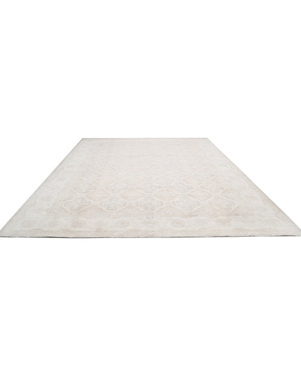 Serenity 11' 9" X 14' 8" Hand Knotted Wool Rug 11' 9" X 14' 8" (358 X 447) / Taupe / Wool
