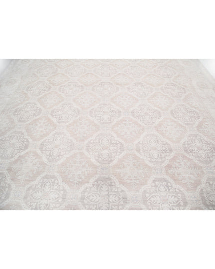 Serenity 11' 9" X 14' 8" Hand Knotted Wool Rug 11' 9" X 14' 8" (358 X 447) / Taupe / Wool