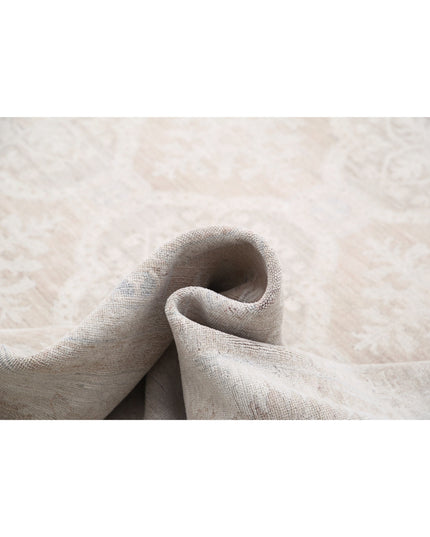 Serenity 11' 9" X 14' 8" Hand Knotted Wool Rug 11' 9" X 14' 8" (358 X 447) / Taupe / Wool