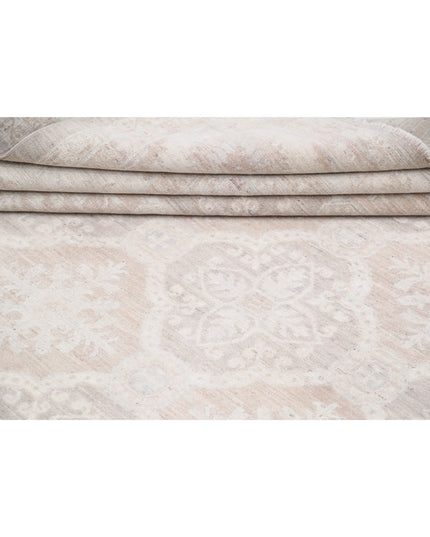 Serenity 11' 9" X 14' 8" Hand Knotted Wool Rug 11' 9" X 14' 8" (358 X 447) / Taupe / Wool