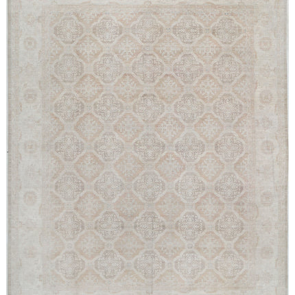 Serenity 11' 9" X 14' 8" Hand Knotted Wool Rug 11' 9" X 14' 8" (358 X 447) / Taupe / Wool