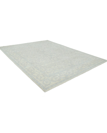 Serenity 8' 11" X 11' 9" Hand Knotted Wool Rug 8' 11" X 11' 9" (272 X 358) / Ivory / Wool