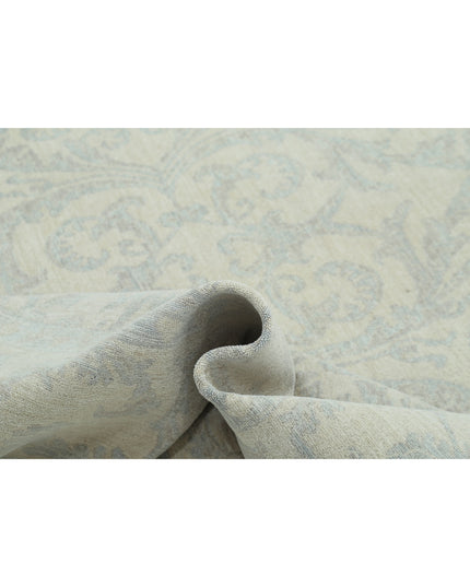 Serenity 8' 11" X 11' 9" Hand Knotted Wool Rug 8' 11" X 11' 9" (272 X 358) / Ivory / Wool