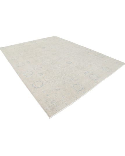 Serenity 8' 10" X 11' 7" Hand Knotted Wool Rug 8' 10" X 11' 7" (269 X 353) / Ivory / Wool