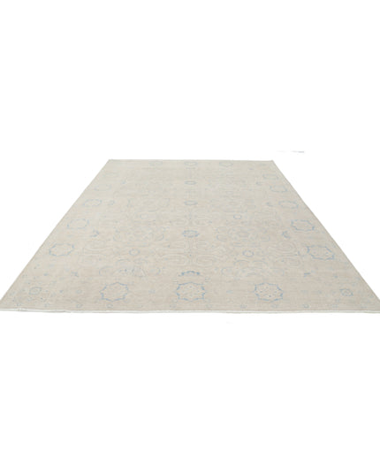 Serenity 8' 10" X 11' 7" Hand Knotted Wool Rug 8' 10" X 11' 7" (269 X 353) / Ivory / Wool