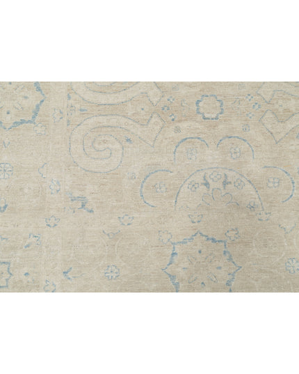 Serenity 8' 10" X 11' 7" Hand Knotted Wool Rug 8' 10" X 11' 7" (269 X 353) / Ivory / Wool