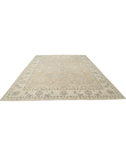 Serenity 10' 0" X 13' 8" Hand Knotted Wool Rug 10' 0" X 13' 8" (305 X 417) / Taupe / Wool