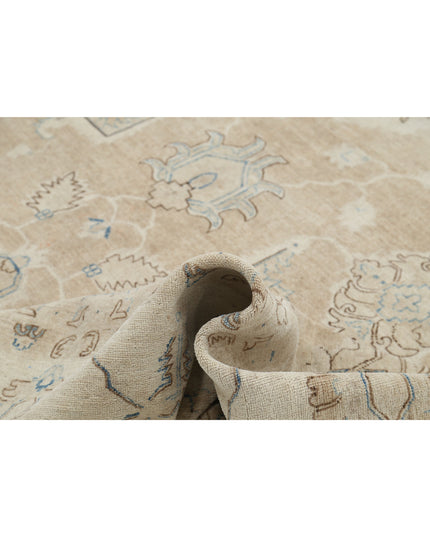 Serenity 10' 0" X 13' 8" Hand Knotted Wool Rug 10' 0" X 13' 8" (305 X 417) / Taupe / Wool