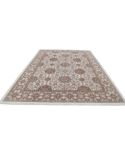 Serenity 8' 9" X 11' 11" Hand Knotted Wool Rug 8' 9" X 11' 11" (267 X 363) / Ivory / Wool