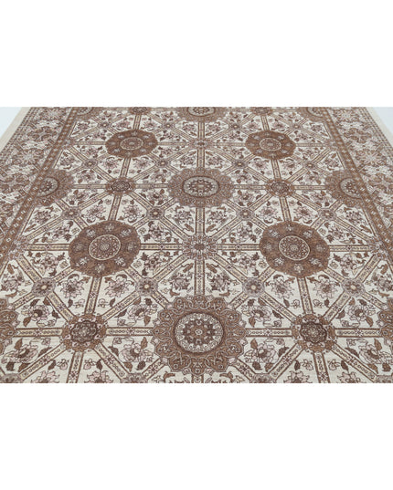 Serenity 8' 9" X 11' 11" Hand Knotted Wool Rug 8' 9" X 11' 11" (267 X 363) / Ivory / Wool