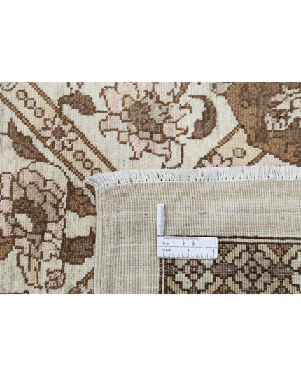 Serenity 8' 9" X 11' 11" Hand Knotted Wool Rug 8' 9" X 11' 11" (267 X 363) / Ivory / Wool