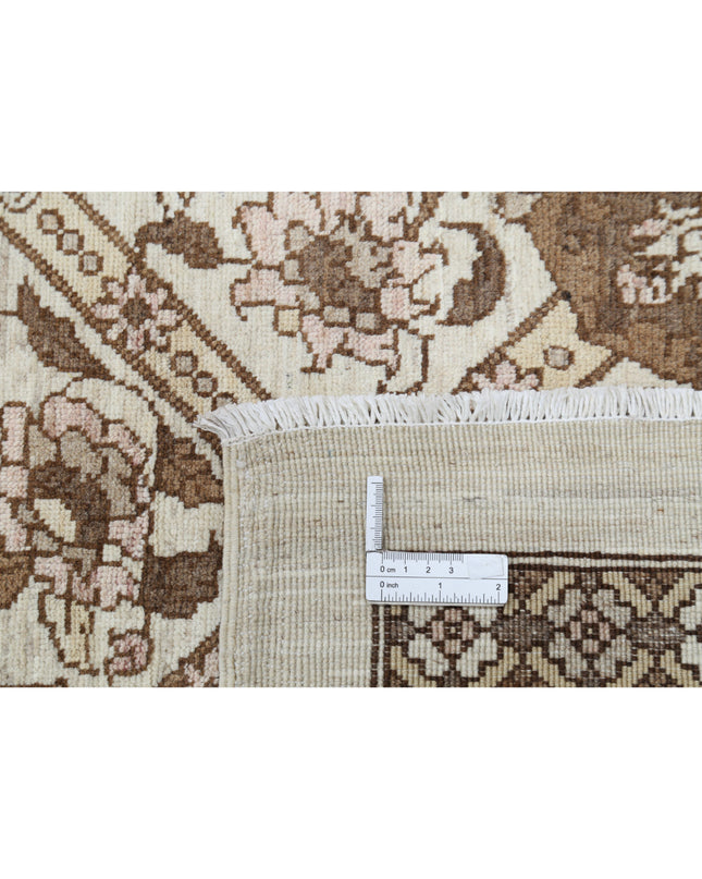 Serenity 8' 9" X 11' 11" Hand Knotted Wool Rug 8' 9" X 11' 11" (267 X 363) / Ivory / Wool