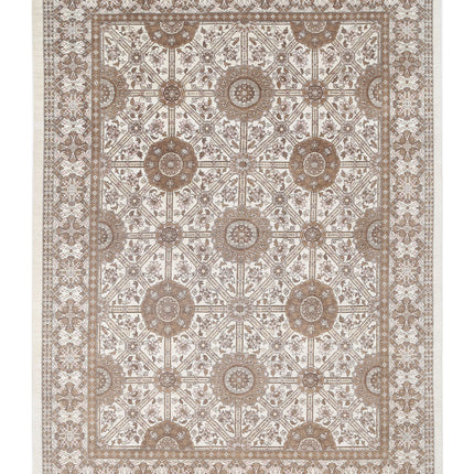 Serenity 8' 9" X 11' 11" Hand Knotted Wool Rug 8' 9" X 11' 11" (267 X 363) / Ivory / Wool