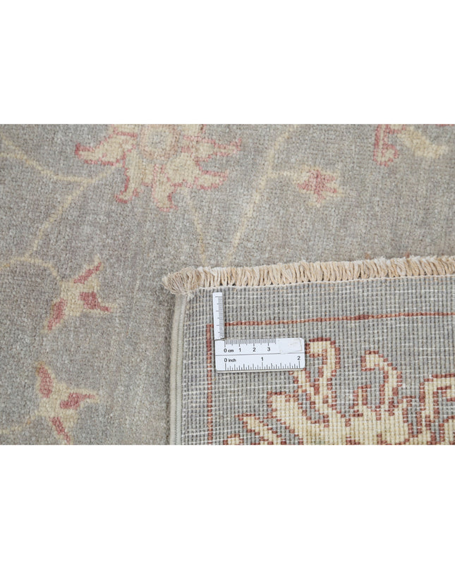Serenity 3' 2" X 5' 1" Hand Knotted Wool Rug 3' 2" X 5' 1" (97 X 155) / Grey / Wool