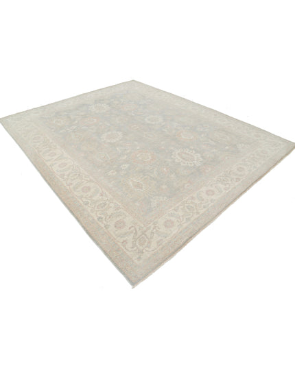 Serenity 8' 0" X 9' 7" Hand Knotted Wool Rug 8' 0" X 9' 7" (244 X 292) / Grey / Wool