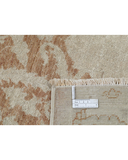 Serenity 4' 8" X 9' 8" Hand Knotted Wool Rug 4' 8" X 9' 8" (142 X 295) / Tan / Wool