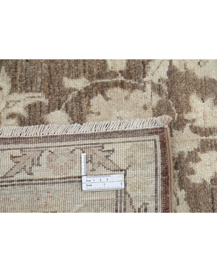 Serenity 7' 11" X 10' 1" Hand Knotted Wool Rug 7' 11" X 10' 1" (241 X 307) / Brown / Wool