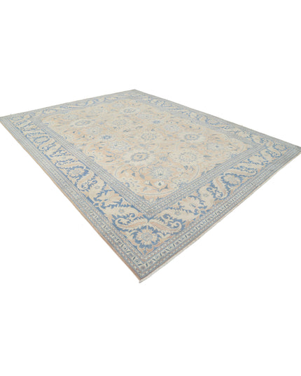 Serenity 9' 9" X 12' 6" Hand Knotted Wool Rug 9' 9" X 12' 6" (297 X 381) / Peach / Wool