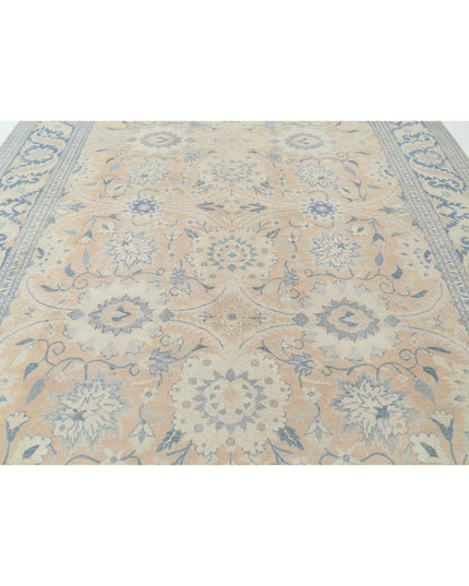 Serenity 9' 9" X 12' 6" Hand Knotted Wool Rug 9' 9" X 12' 6" (297 X 381) / Peach / Wool