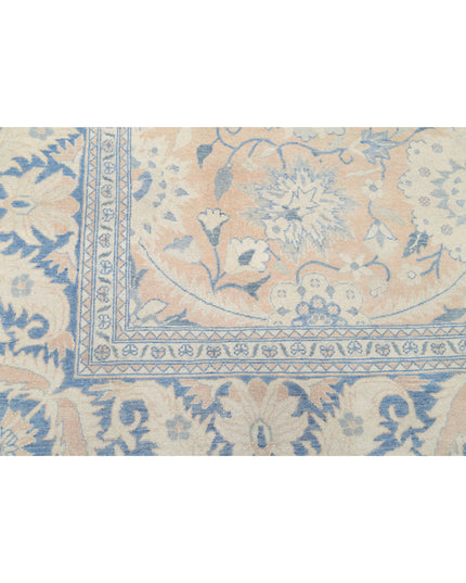 Serenity 9' 9" X 12' 6" Hand Knotted Wool Rug 9' 9" X 12' 6" (297 X 381) / Peach / Wool