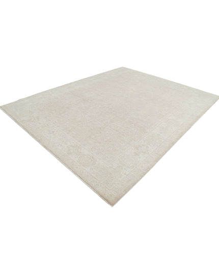 Serenity 8' 4" X 10' 3" Hand Knotted Wool Rug 8' 4" X 10' 3" (254 X 312) / Taupe / Wool