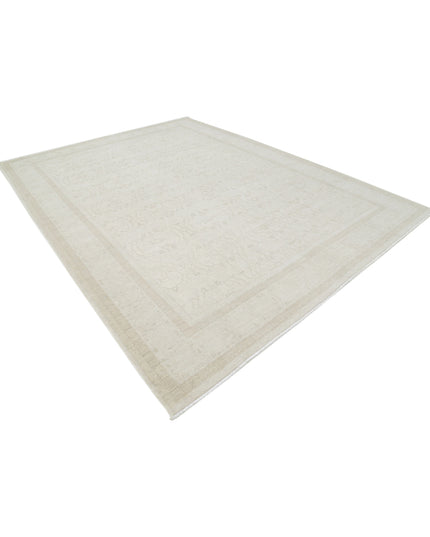 Serenity 8' 11" X 11' 9" Hand Knotted Wool Rug 8' 11" X 11' 9" (272 X 358) / Ivory / Wool