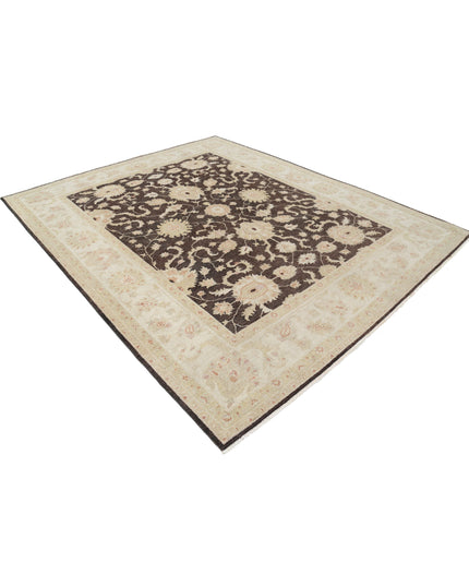 Serenity 7' 11" X 9' 7" Hand Knotted Wool Rug 7' 11" X 9' 7" (241 X 292) / Black / Wool