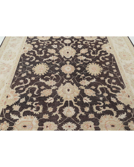 Serenity 7' 11" X 9' 7" Hand Knotted Wool Rug 7' 11" X 9' 7" (241 X 292) / Black / Wool