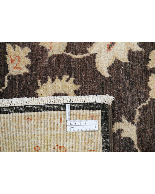 Serenity 7' 11" X 9' 7" Hand Knotted Wool Rug 7' 11" X 9' 7" (241 X 292) / Black / Wool