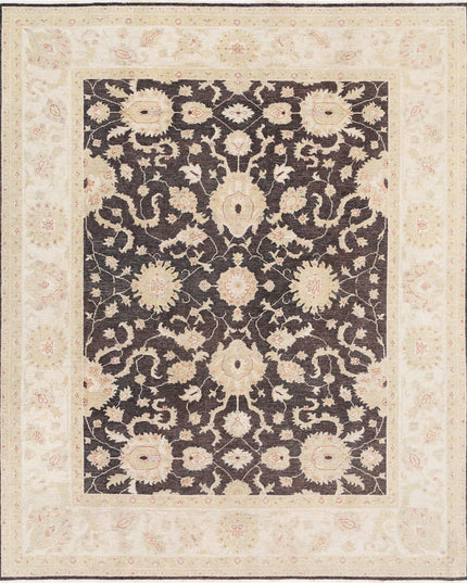 Serenity 7' 11" X 9' 7" Hand Knotted Wool Rug 7' 11" X 9' 7" (241 X 292) / Black / Wool