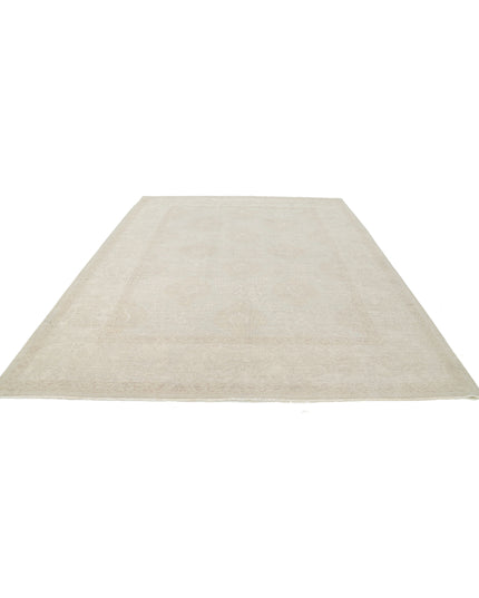 Serenity 9' 1" X 12' 0" Hand Knotted Wool Rug 9' 1" X 12' 0" (277 X 366) / Grey / Wool