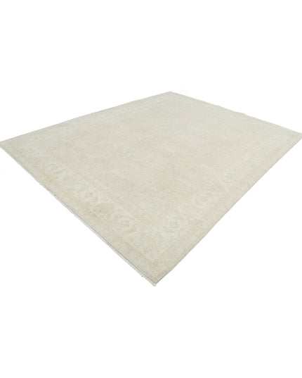 Serenity 8' 11" X 11' 2" Hand Knotted Wool Rug 8' 11" X 11' 2" (272 X 340) / Grey / Wool