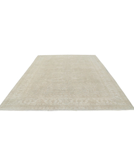 Serenity 8' 11" X 11' 2" Hand Knotted Wool Rug 8' 11" X 11' 2" (272 X 340) / Grey / Wool