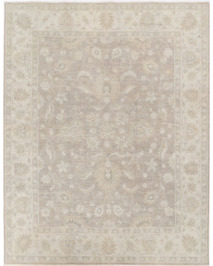 Serenity 6' 4" X 8' 0" Hand Knotted Wool Rug 6' 4" X 8' 0" (193 X 244) / Taupe / Wool
