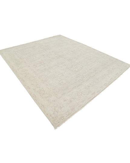 Serenity 8' 0" X 9' 5" Hand Knotted Wool Rug 8' 0" X 9' 5" (244 X 287) / Grey / Wool